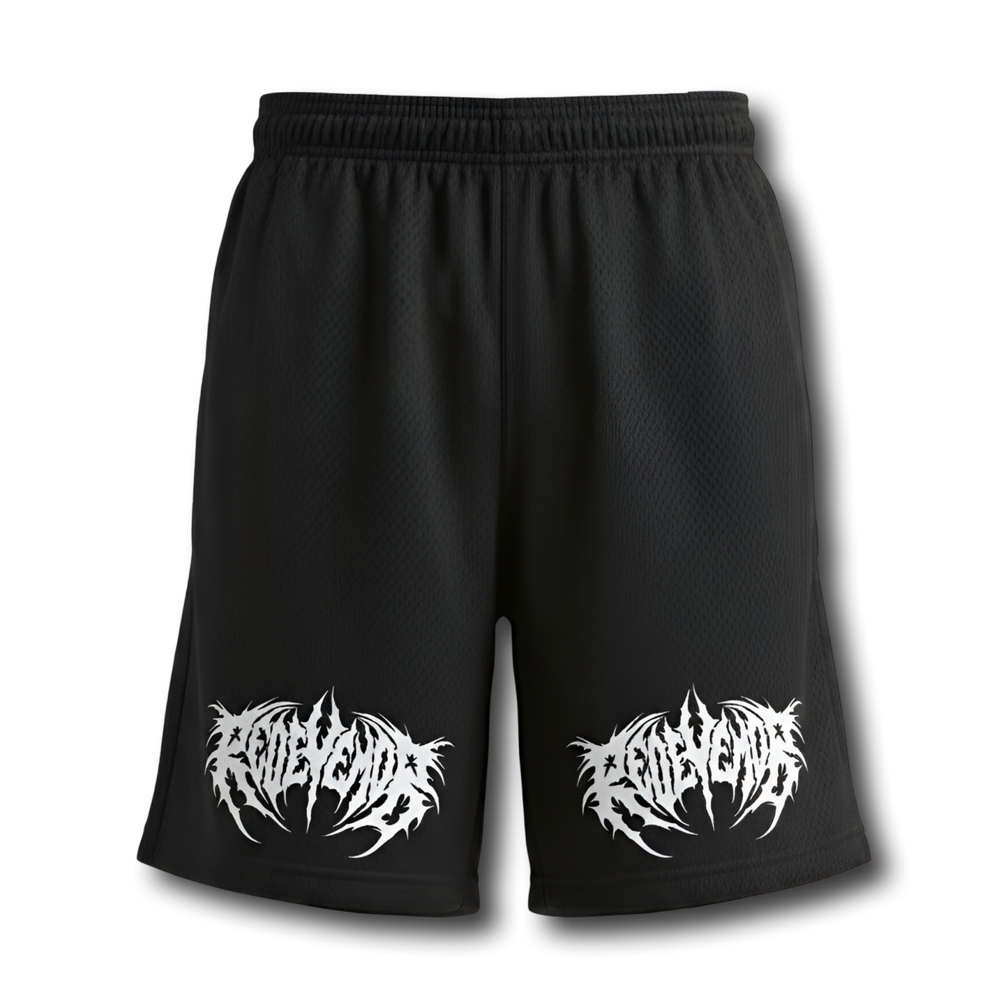 Black Metal Shorts