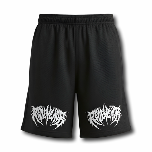 Black Metal Shorts