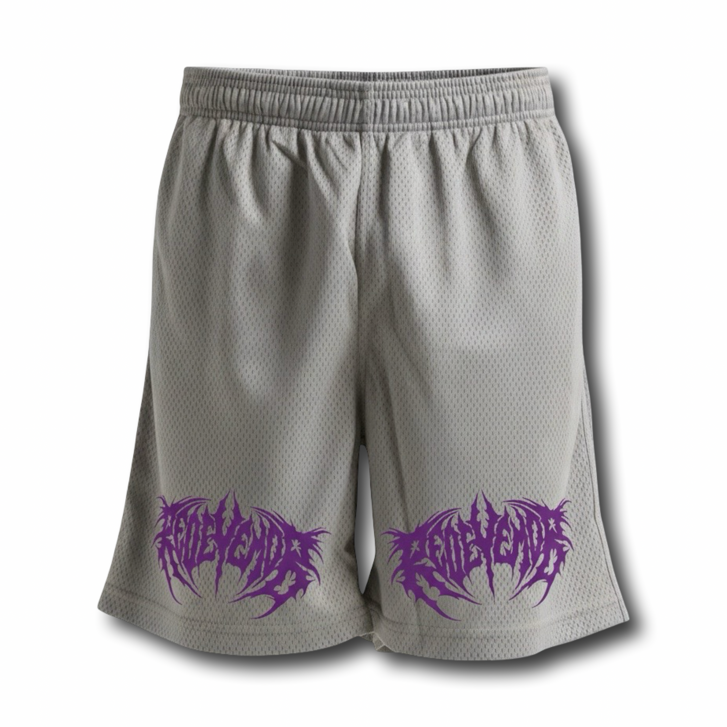 Silver Metal Shorts