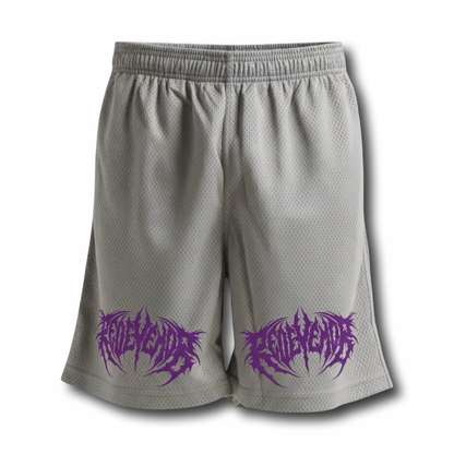 Silver Metal Shorts