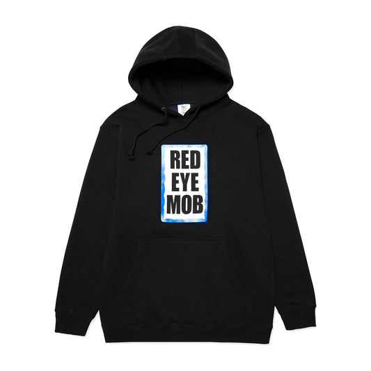 Blue OG Logo Hoodie - Black