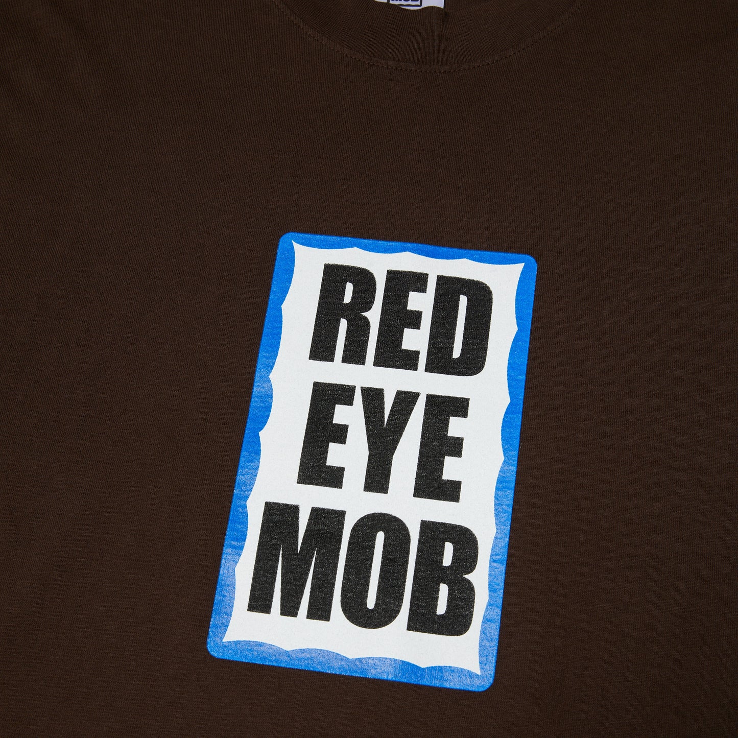 Blue OG Logo T-Shirt - Mocha