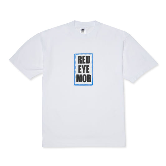 Blue OG Logo T-Shirt - White