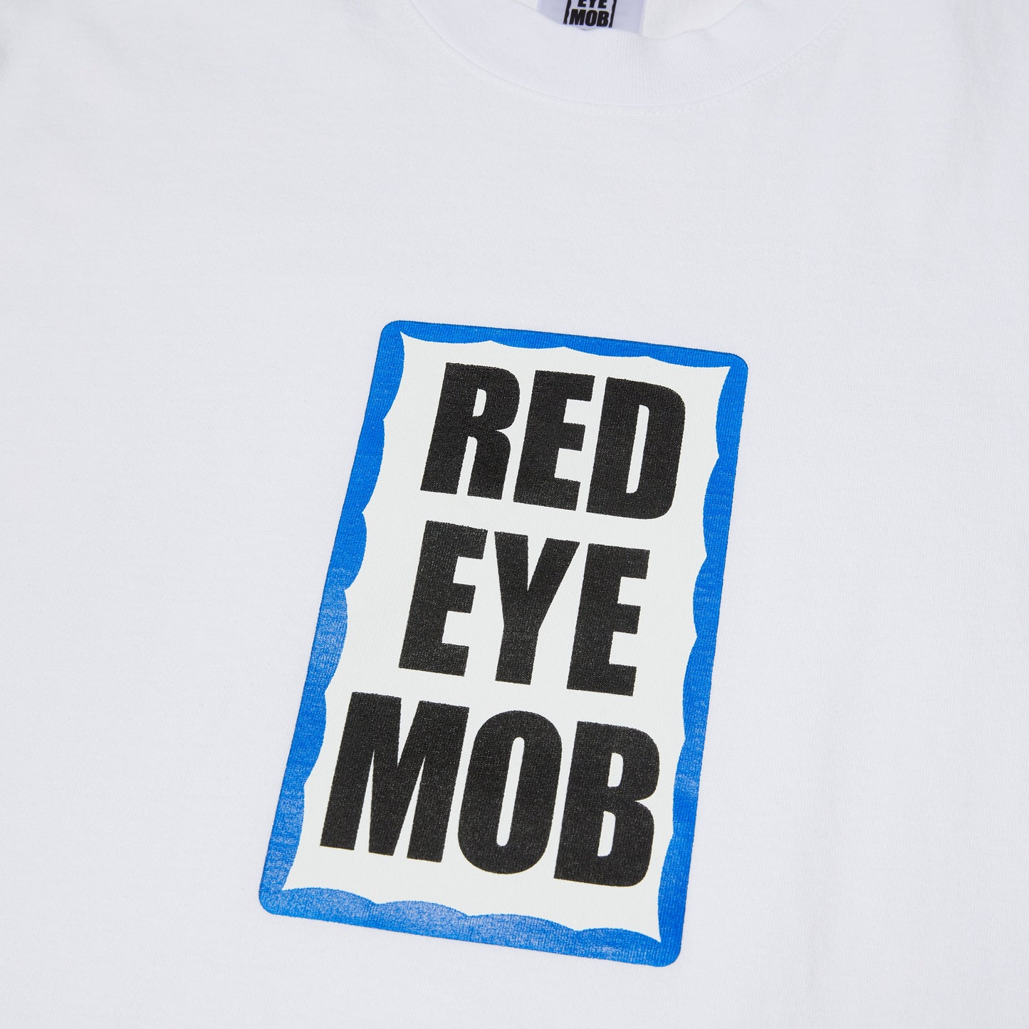 Blue OG Logo T-Shirt - White