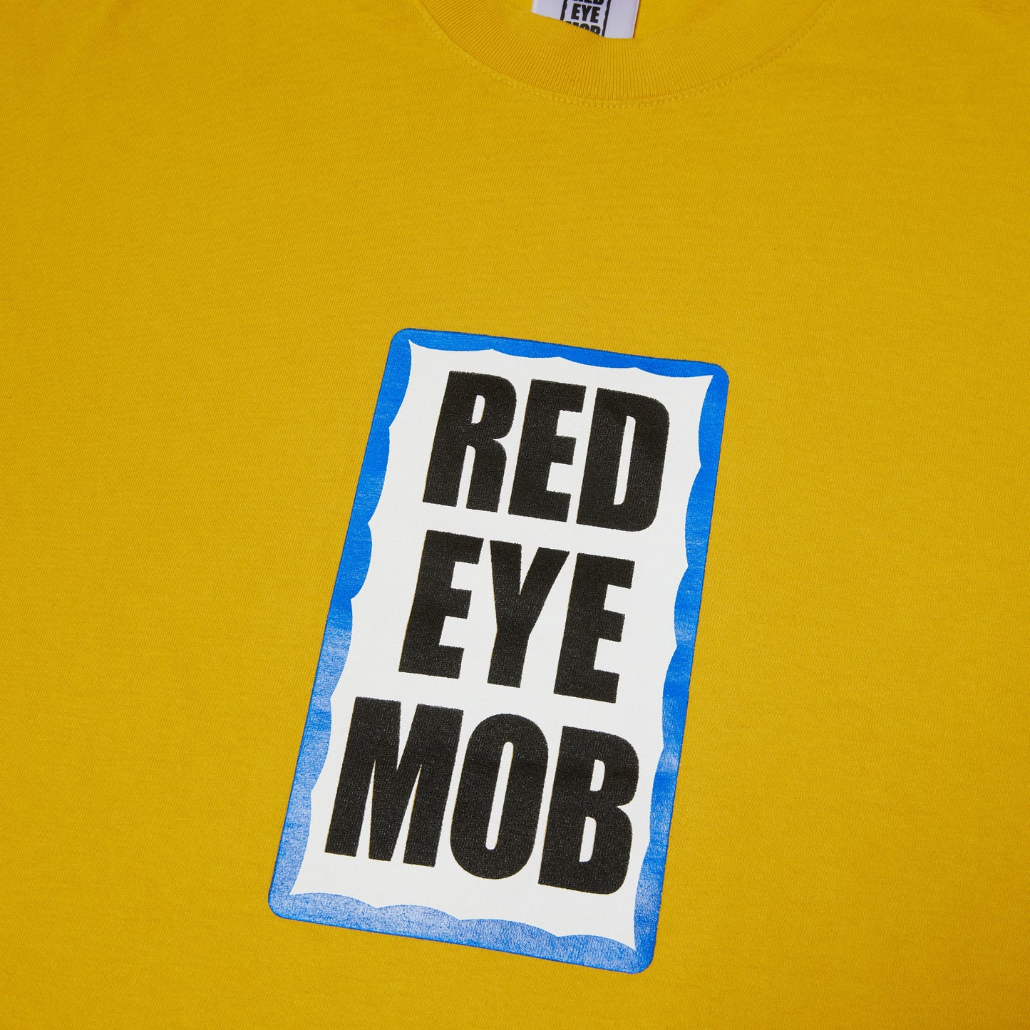 Blue OG Logo T-Shirt - Mustard